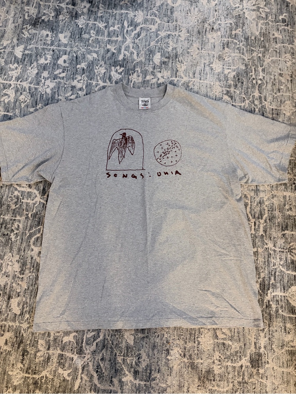 Songs: Ohia Grey Graphic Tee Shaka Wear 2XL